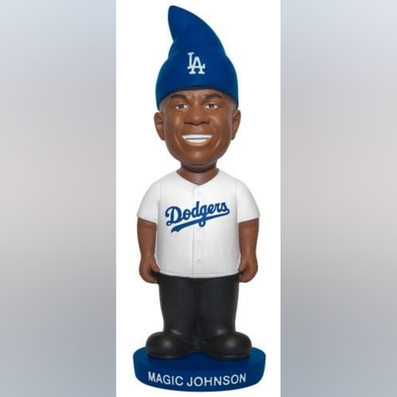 Magic Johnson Los Angeles Dodgers Gnome - Picture 3 of 3